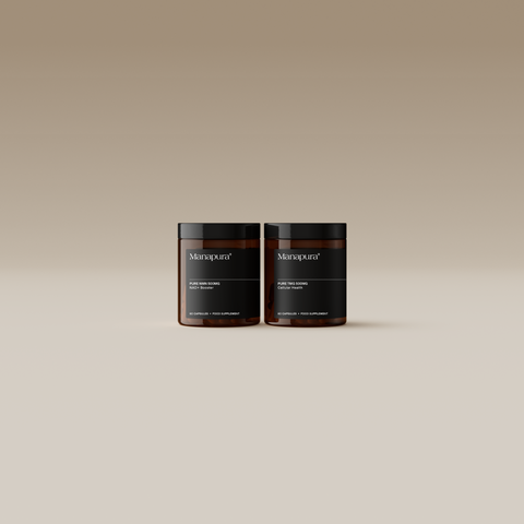 NAD+ Anti-Ageing Duo by Manapura | The Best, Pure, Clinical-Grade Longevity & Nootropic Supplements | Free Shipping