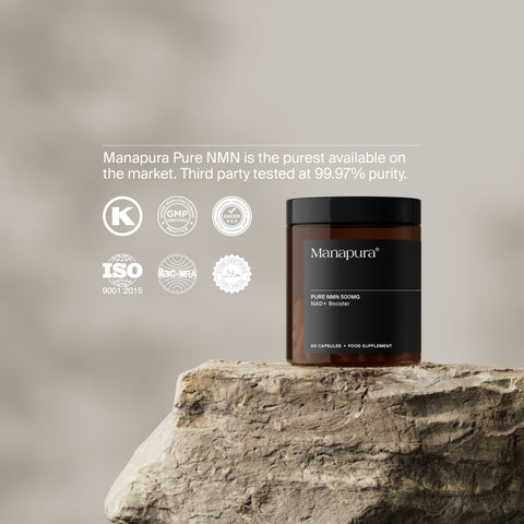 Pure NMN by Manapura | The Best, Pure, Clinical-Grade Longevity & Nootropic Supplements | Free Shipping