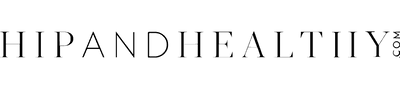 Hip and Healthy logo (black, padded)