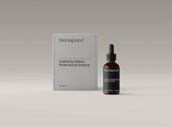 Organic Cordyceps by Manapura | The Best, Pure, Clinical-Grade Longevity & Nootropic Supplements | Free Shipping